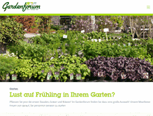 Tablet Screenshot of gardenforum.be